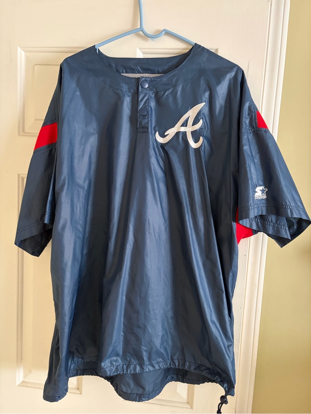 Vintage Atlanta Braves Starter Pullover Batting Practice Shirt